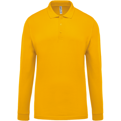 Polo piqué manches longues homme – Image 48