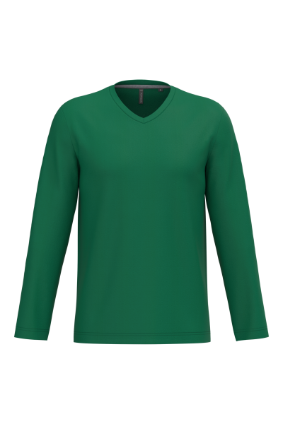 T-shirt col V manches longues – Image 28