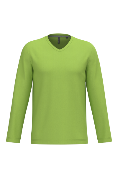 T-shirt col V manches longues – Image 37