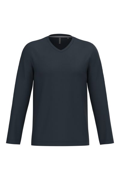 T-shirt col V manches longues – Image 40