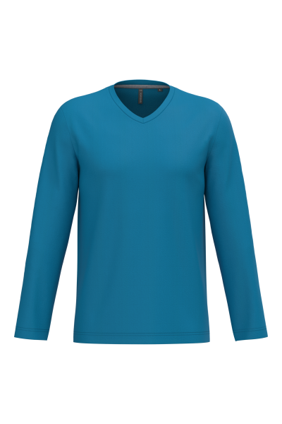 T-shirt col V manches longues – Image 61