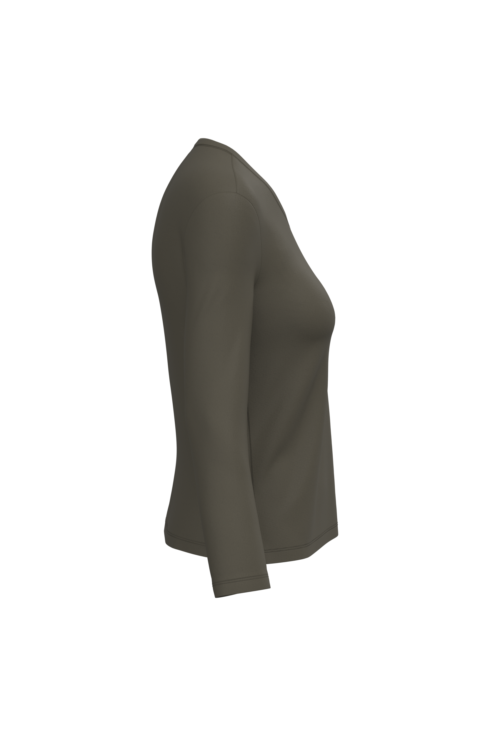 T-shirt col V manches longues femme – Image 21