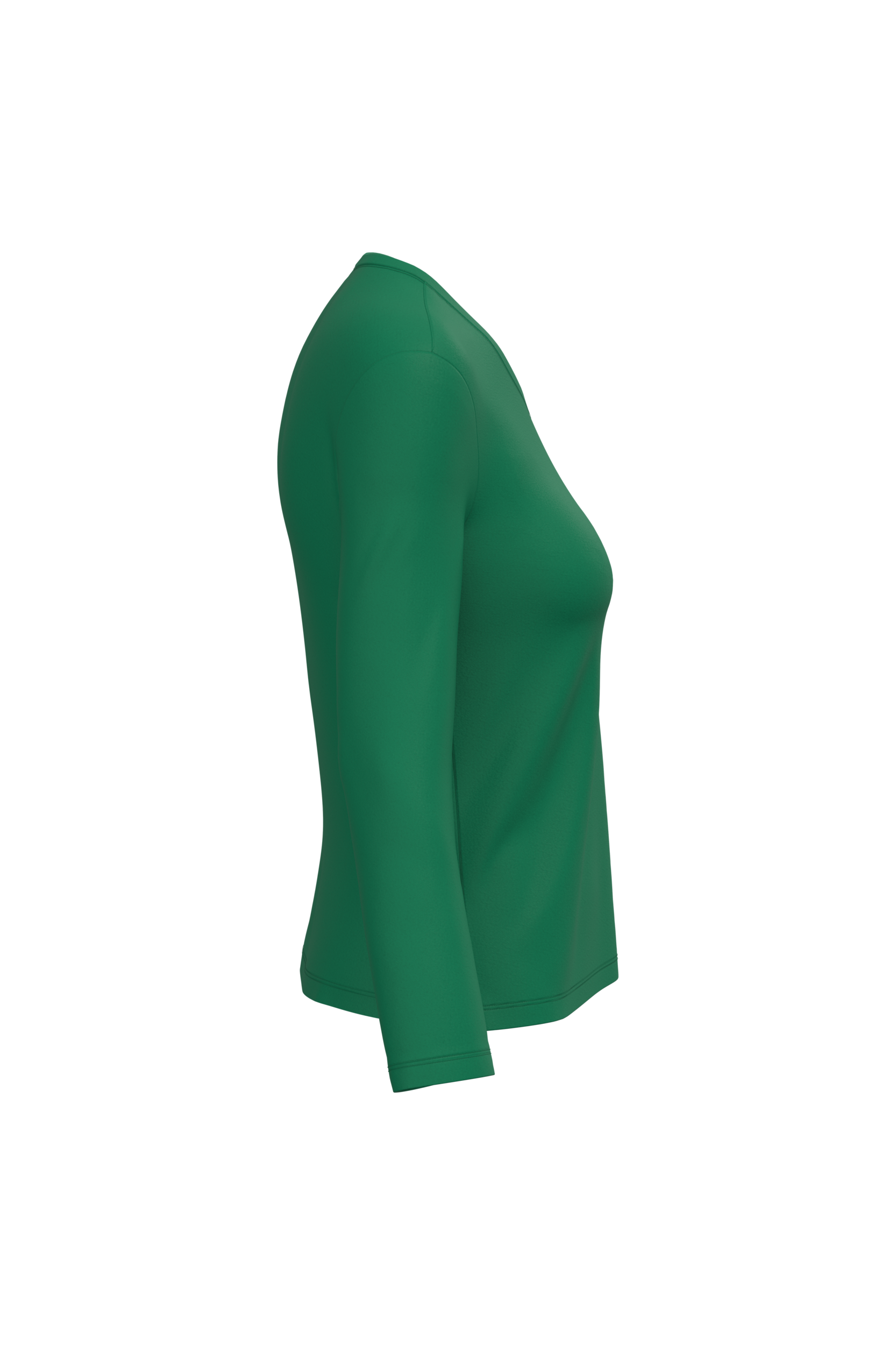 T-shirt col V manches longues femme – Image 30