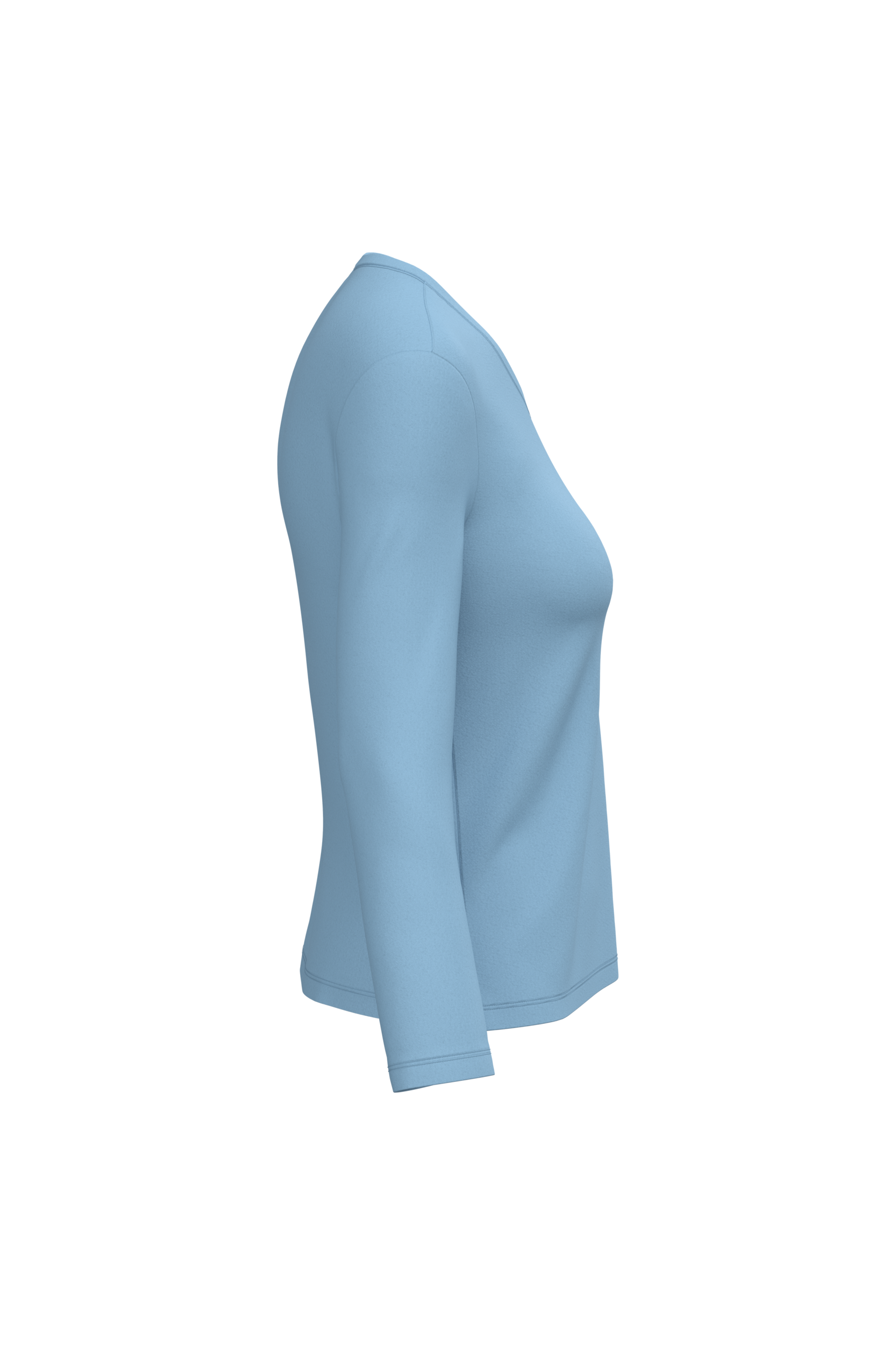 T-shirt col V manches longues femme – Image 60