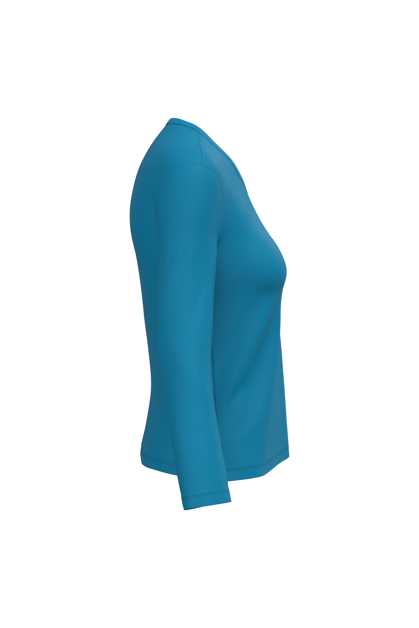 T-shirt col V manches longues femme – Image 63