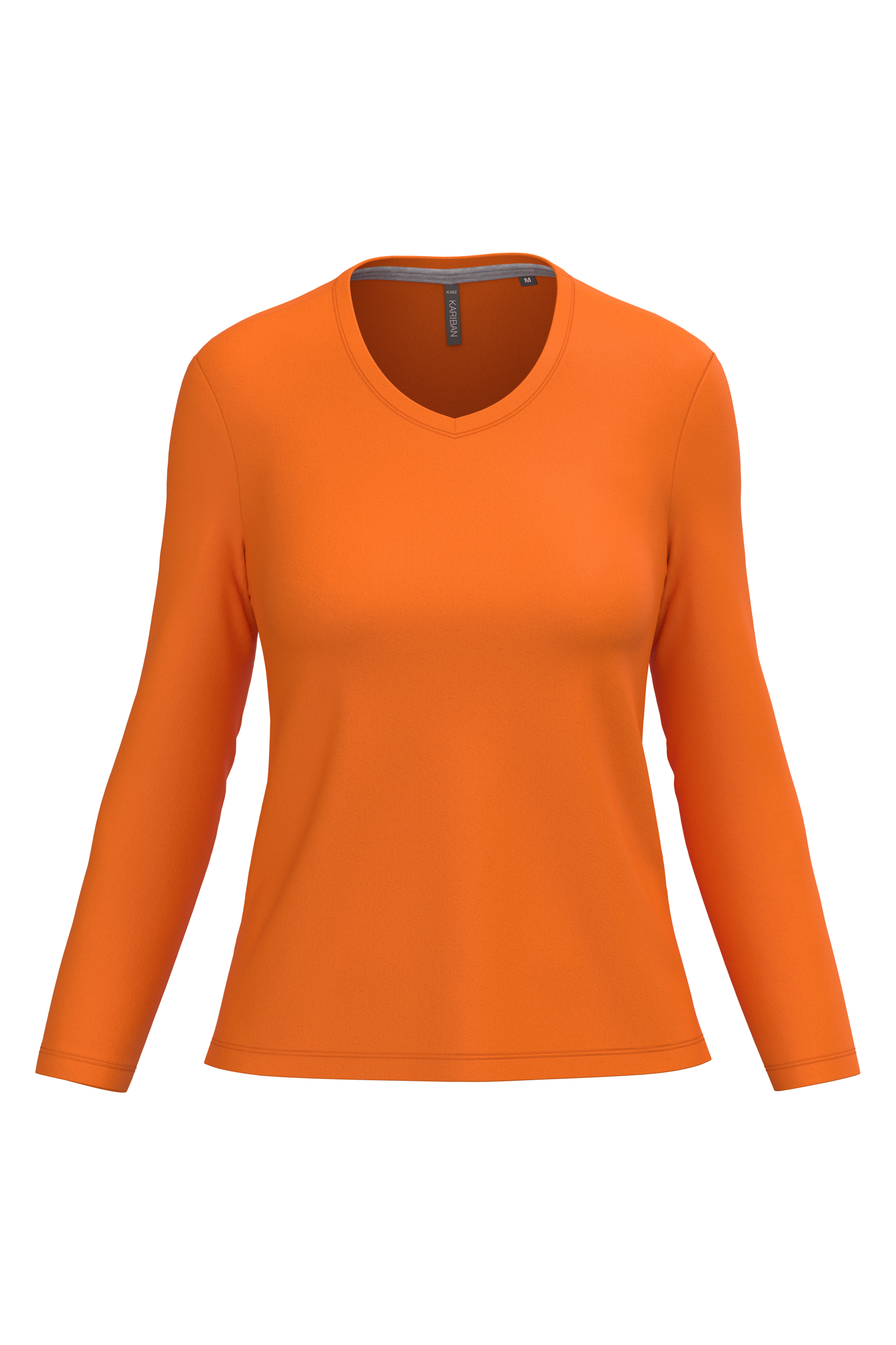 T-shirt col V manches longues femme – Image 43