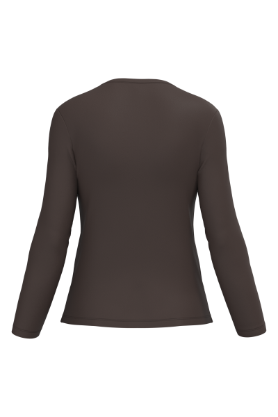 T-shirt col rond manches longues femme – Image 17