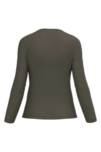 T-shirt col rond manches longues femme – Image 23