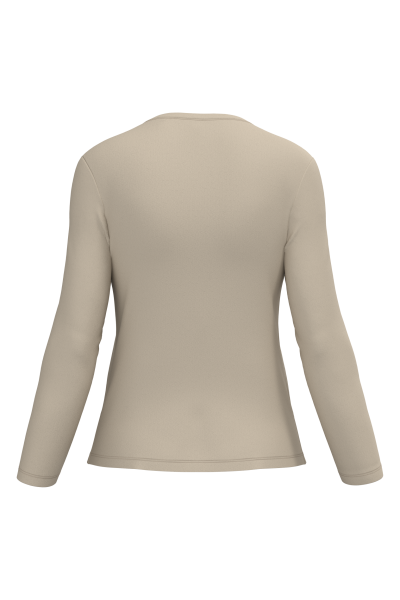 T-shirt col rond manches longues femme – Image 38