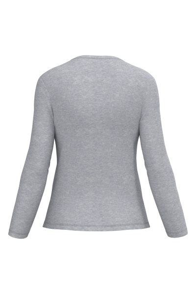 T-shirt col rond manches longues femme – Image 50