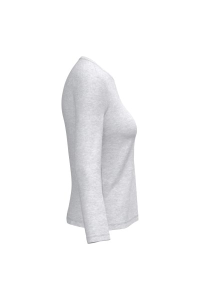 T-shirt col rond manches longues femme – Image 12