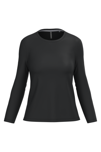 T-shirt col rond manches longues femme – Image 13