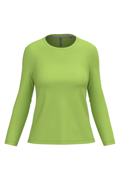T-shirt col rond manches longues femme – Image 40