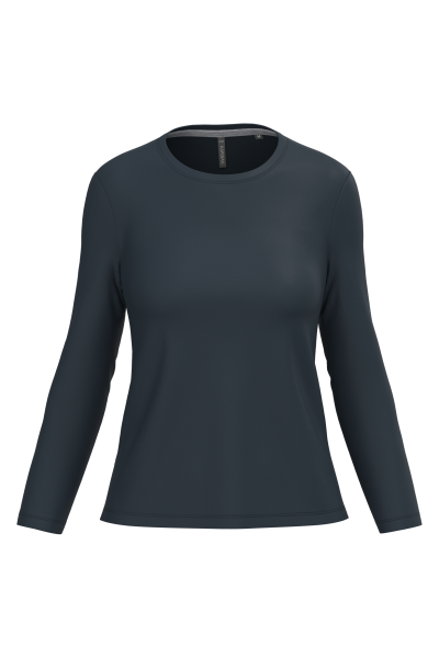 T-shirt col rond manches longues femme – Image 43
