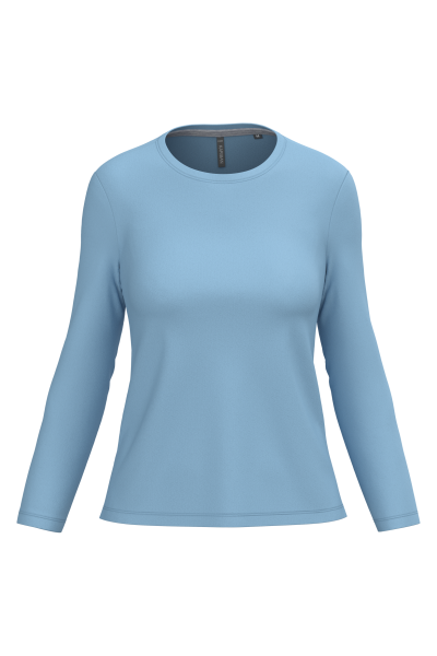 T-shirt col rond manches longues femme – Image 61