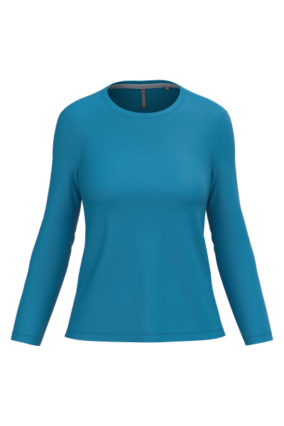 T-shirt col rond manches longues femme – Image 64