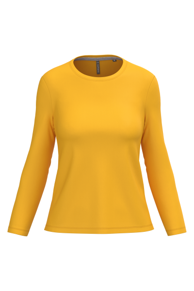 T-shirt col rond manches longues femme – Image 73