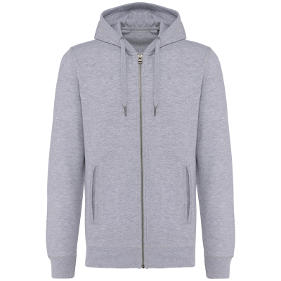 Sweat-shirt french terry écoresponsable zippé à capuche unisexe – Image 18