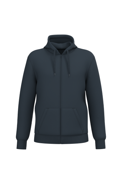 Sweat-shirt recyclé zippé à capuche unisexe – Image 36