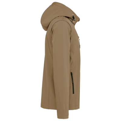 Veste Softshell 3 couches à capuche avec manches amovibles unisexe – Image 27