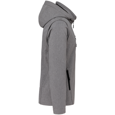 Veste Softshell 3 couches à capuche avec manches amovibles unisexe – Image 33