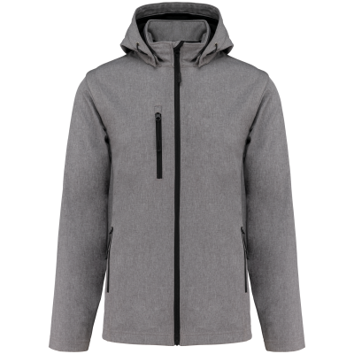 Veste Softshell 3 couches à capuche avec manches amovibles unisexe – Image 31
