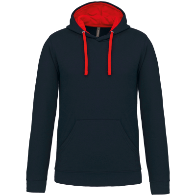 Sweat-shirt capuche contrastée homme – Image 48