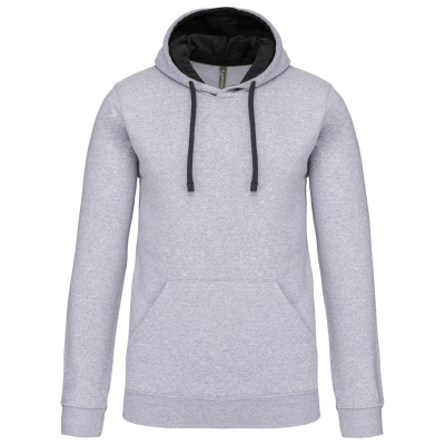 Sweat-shirt capuche contrastée homme – Image 54