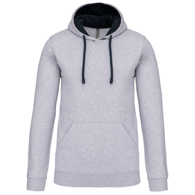 Sweat-shirt capuche contrastée homme – Image 57