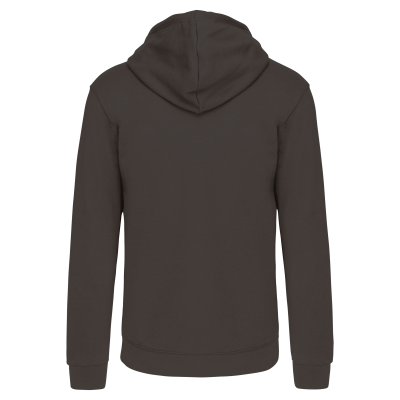 Sweat-shirt zippé capuche contrastée – Image 19
