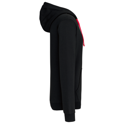 Sweat-shirt zippé capuche contrastée – Image 14