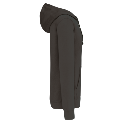 Sweat-shirt zippé capuche contrastée – Image 20