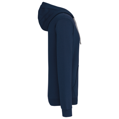 Sweat-shirt zippé capuche contrastée – Image 29