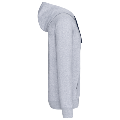 Sweat-shirt zippé capuche contrastée – Image 35