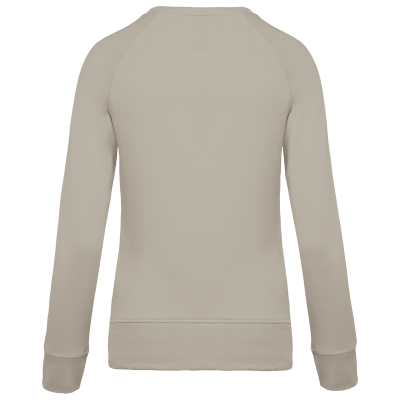Sweat-shirt Bio col rond manches raglan femme – Image 16