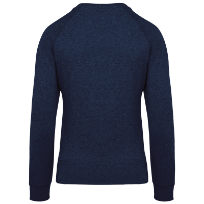 Sweat-shirt Bio col rond manches raglan femme – Image 19
