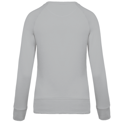 Sweat-shirt Bio col rond manches raglan femme – Image 43