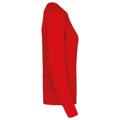 Sweat-shirt Bio col rond manches raglan femme – Image 38