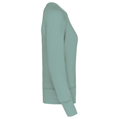 Sweat-shirt Bio col rond manches raglan femme – Image 41