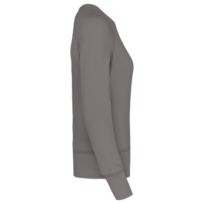 Sweat-shirt Bio col rond manches raglan femme – Image 47