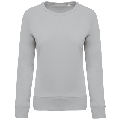 Sweat-shirt Bio col rond manches raglan femme – Image 42