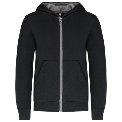 Sweat-shirt zippé capuche enfant – Image 9