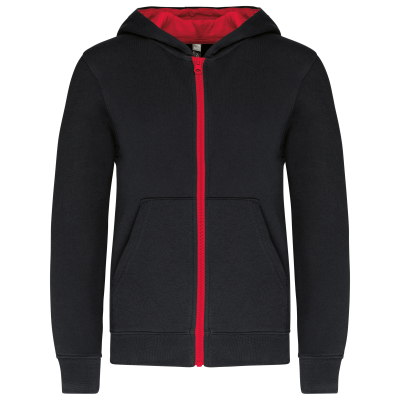 Sweat-shirt zippé capuche enfant – Image 12