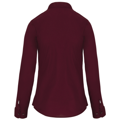 Chemise col mao manches longues femme – Image 33