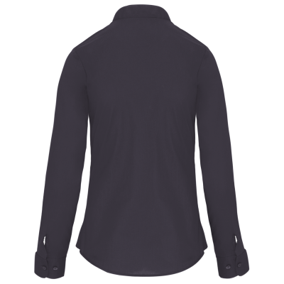 Chemise col mao manches longues femme – Image 36