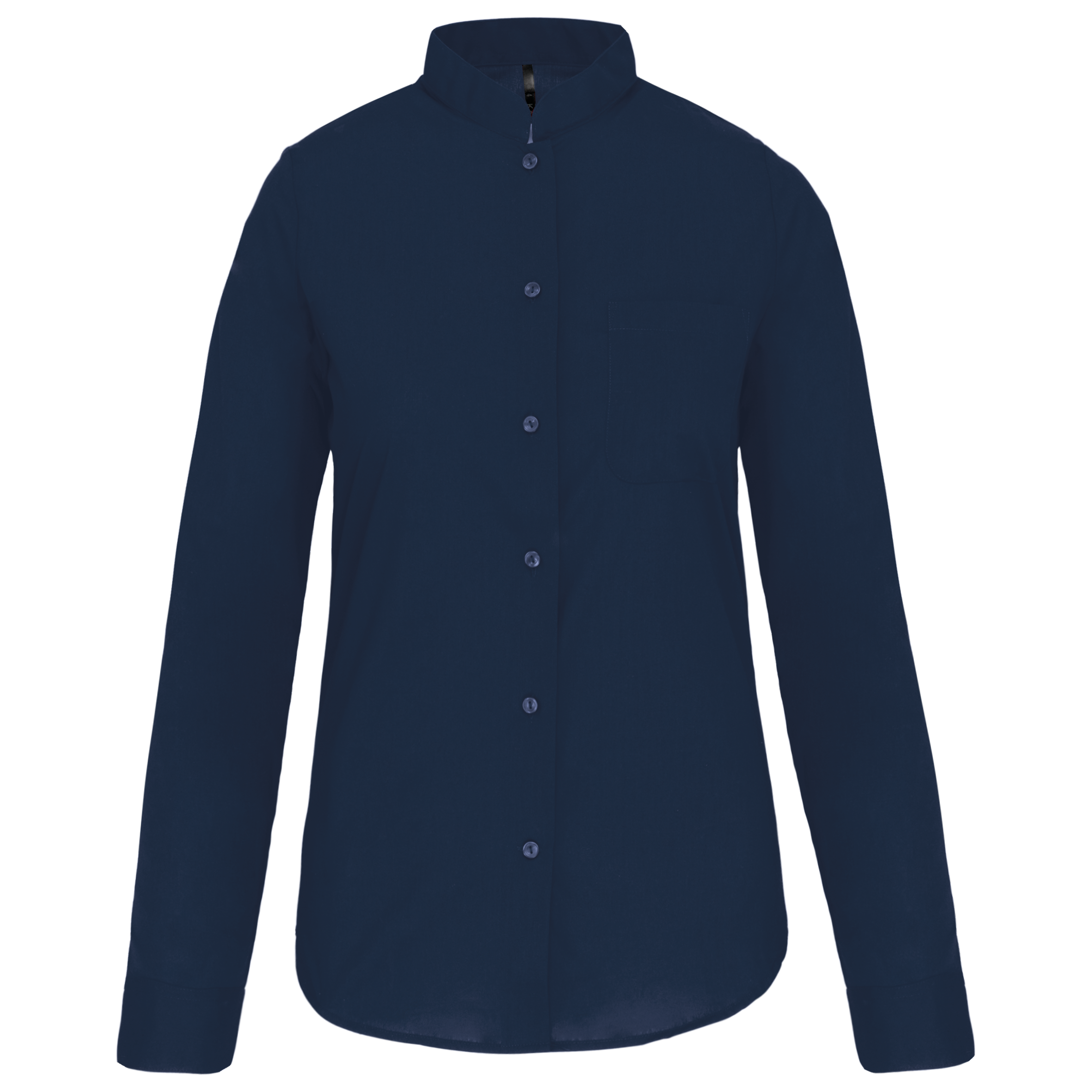 Chemise col mao manches longues femme – Image 23