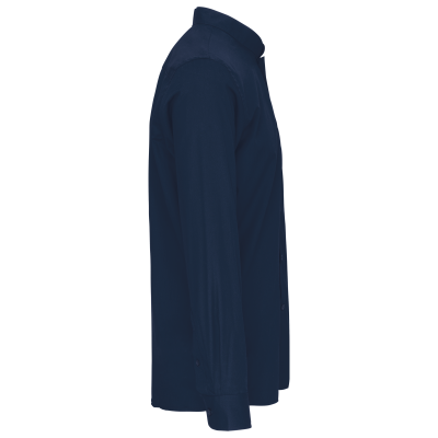 Chemise col mao manches longues – Image 26