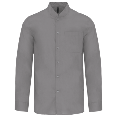 Chemise col mao manches longues – Image 27