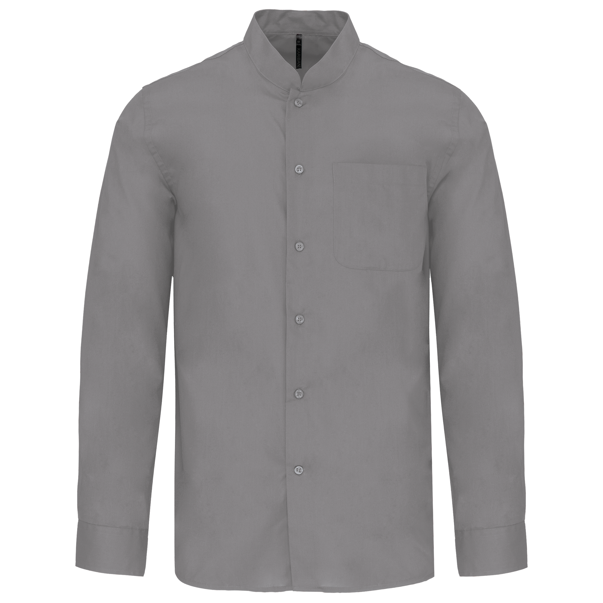 Chemise col mao manches longues – Image 27