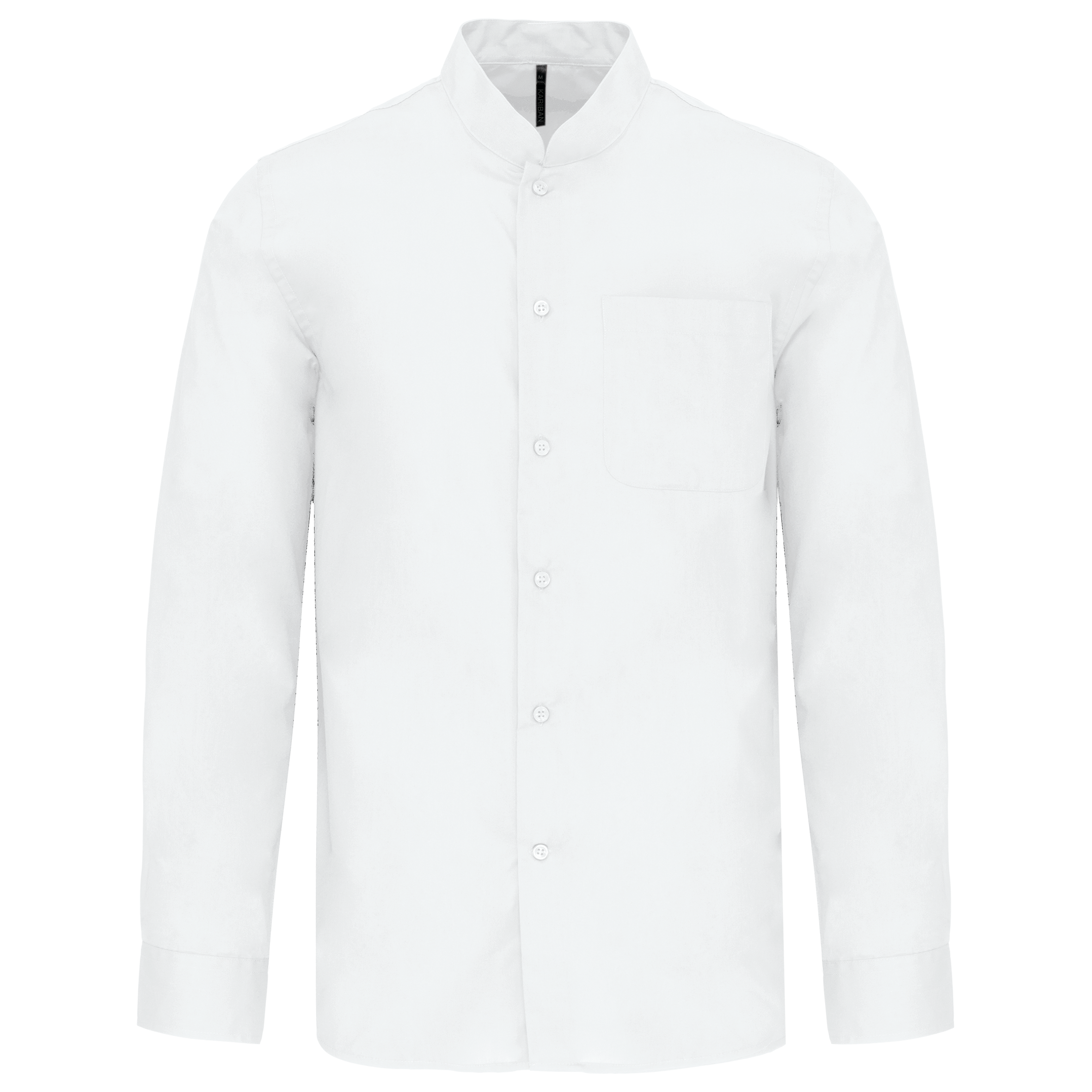 Chemise col mao manches longues – Image 30